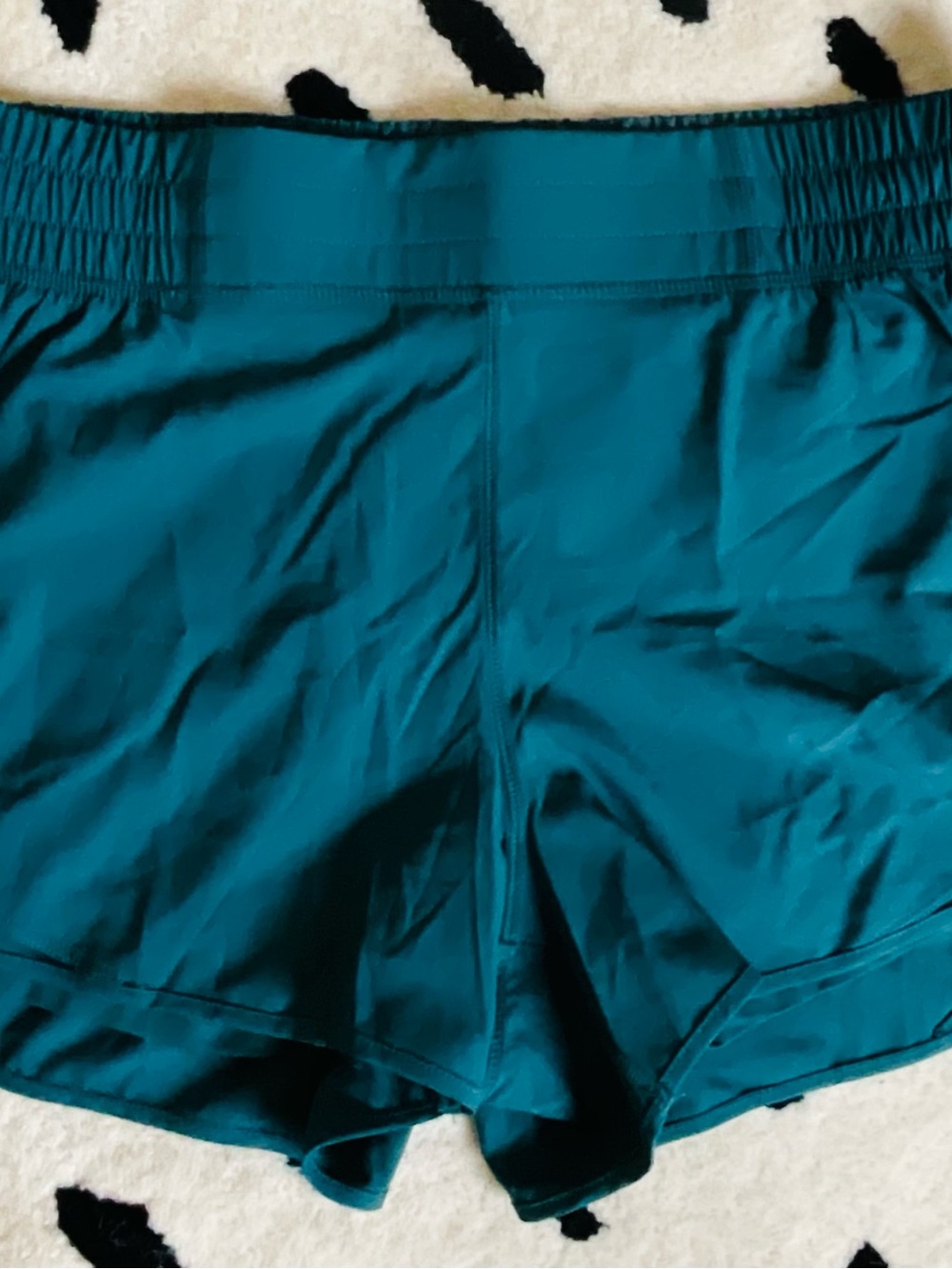 MPG Women's Teal Athletic Shorts - Elastic Waist Performance